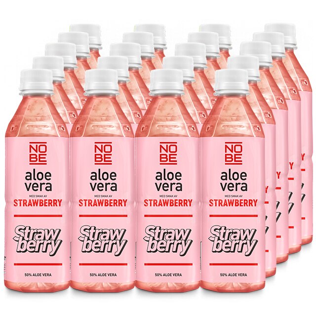 Nobe Aloe Vera Strawberry 20x500ml