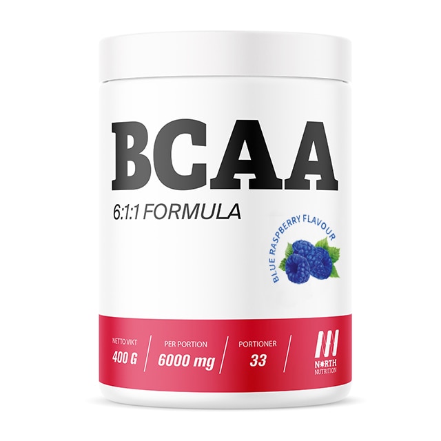 North Nutrition BCAA Blue Raspberry 400g
