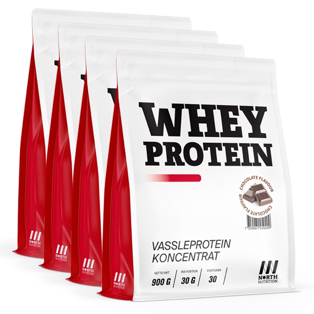 North Nutrition Whey Mix&Match 4x900g