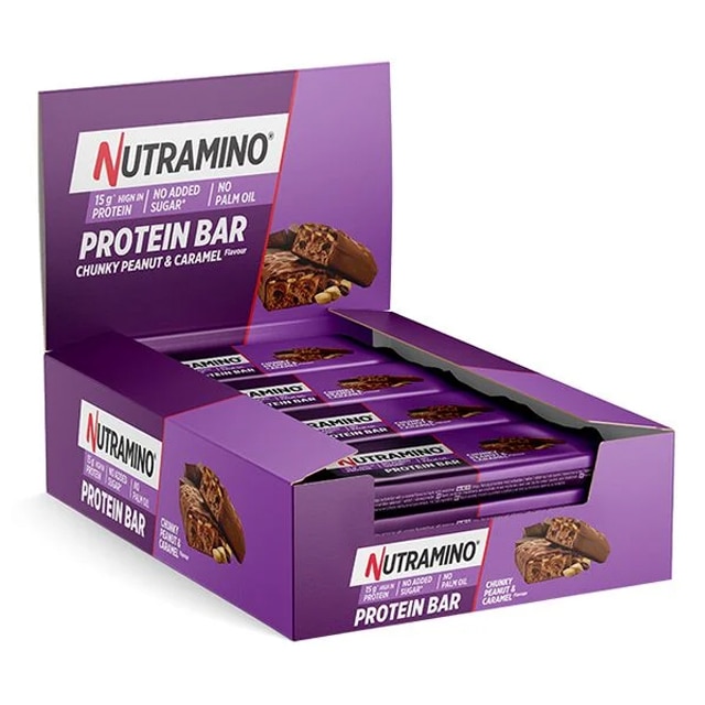 Nutramino Proteinbar Chunky Peanut Caramel 12x55g