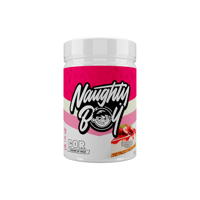 Naughty Boy Cream of Rice Strawberry Cheesecake 1kg