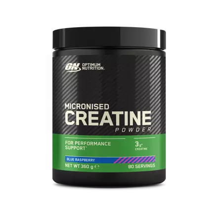 Optimum Nutrition Creatine Powder Blue Raspberry 360g 