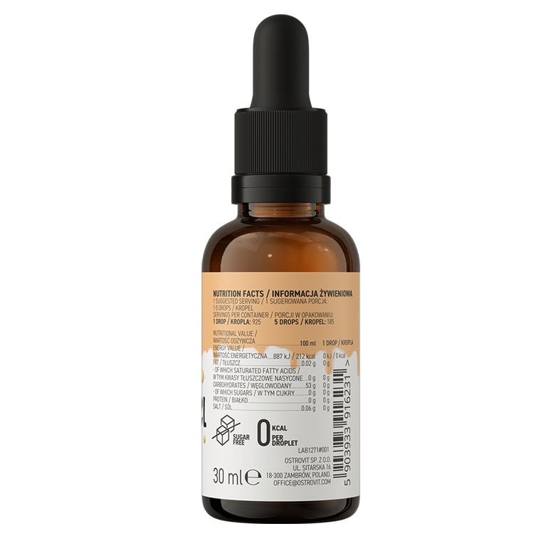 OstroVit Flavour Drops Caramel 30ml