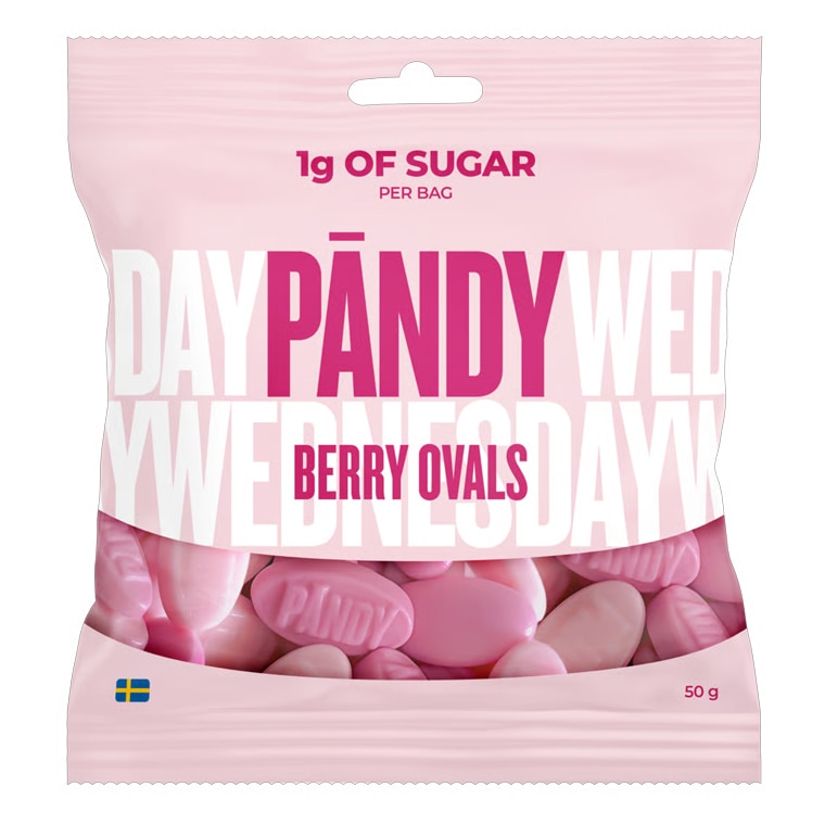 Pändy Candy Berry Ovals 50g