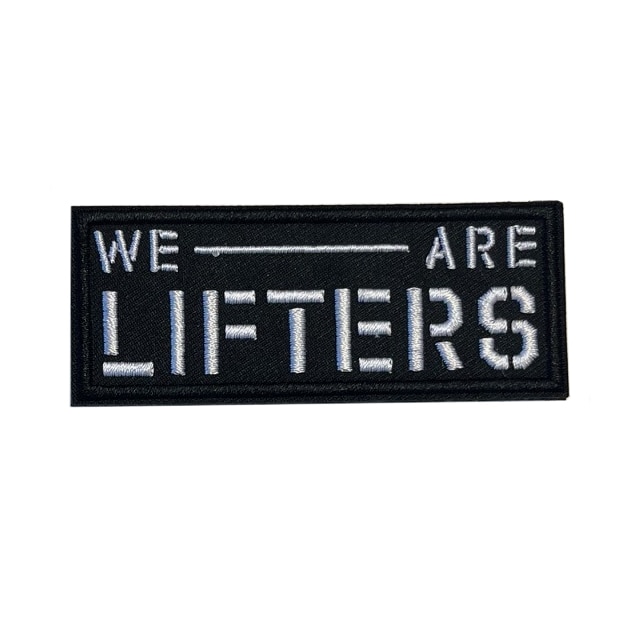 We Are Lifters Patches 