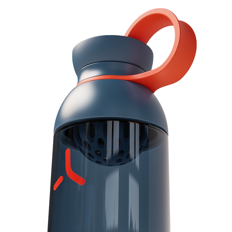 Promixx Form Midnight Blue & Burnt Orange 760ml