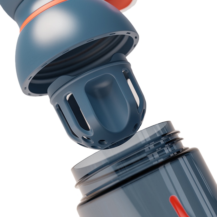 Promixx Form Midnight Blue & Burnt Orange 760ml