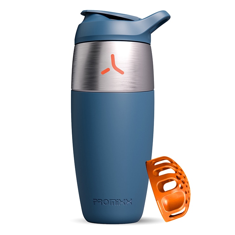 Promixx Single Wall Stainless Steel Shaker Midnight Blue 950ml