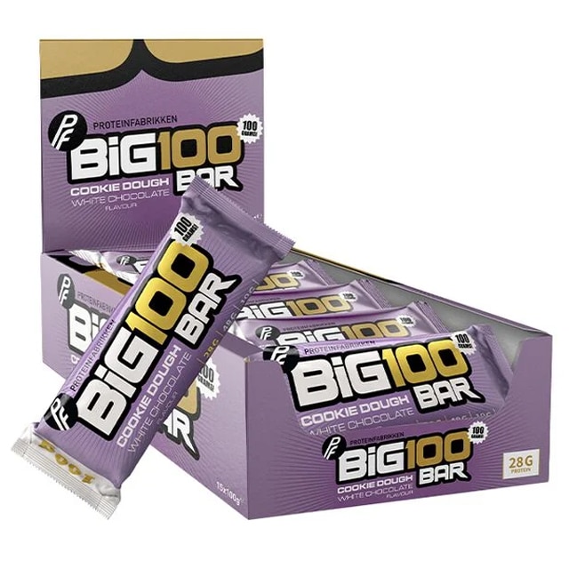 Proteinfabrikken Big 100 Bar Cookie Dough 15x100g