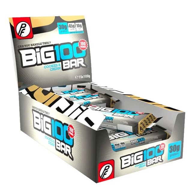 Proteinfabrikken Big 100 Bar Cookies & Cream 15x100g