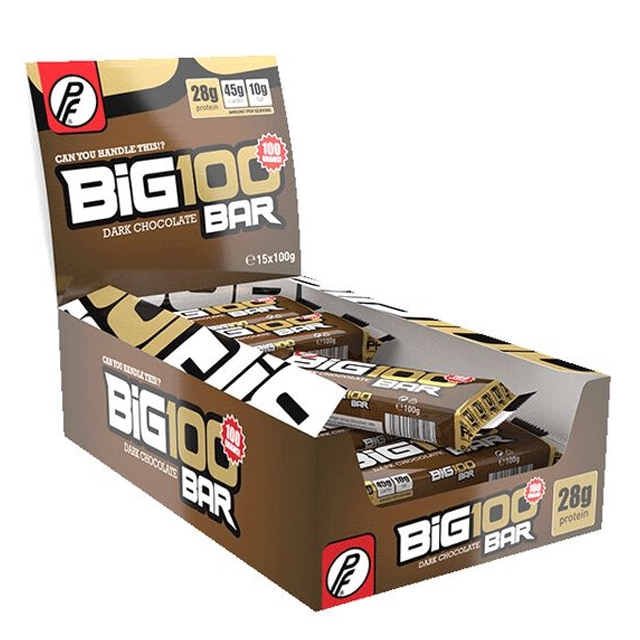 Proteinfabrikken Big 100 Bar Dark Chocolate 15x100g