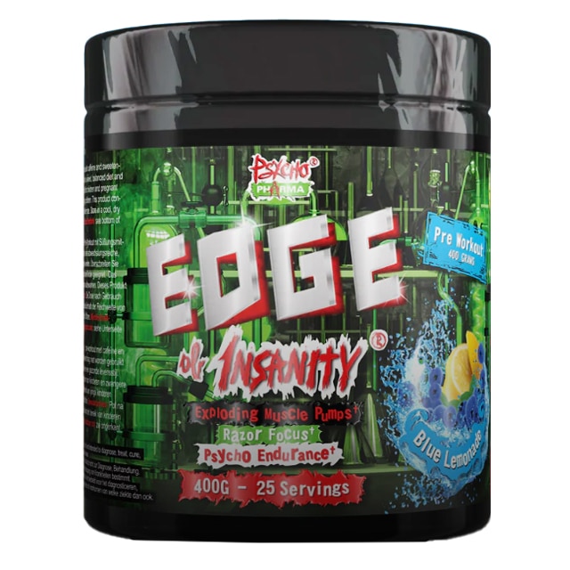 Psycho Pharma Edge of Insanity Blue Lemonade 400g