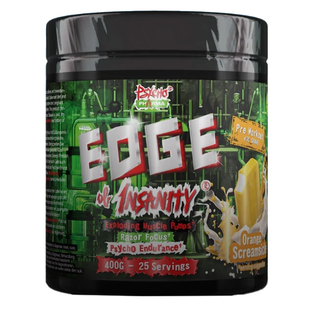 Psycho Pharma Edge of Insanity Orange Screamsicle 400g 