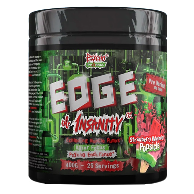 Psycho Pharma Edge of Insanity Strawberry Watermelon Popsicle 400g