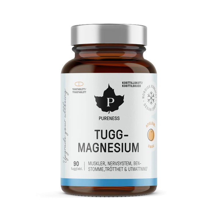 Pureness Tuggmagnesium 90 Tabeletter