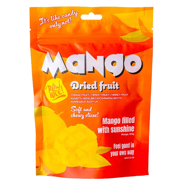 Rawnice Torkad Mango 160g