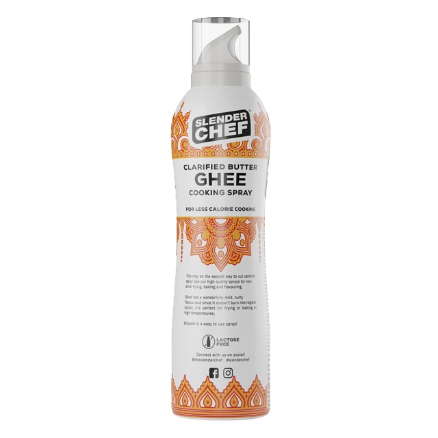 Slender Chef Cooking Spray Clarified Butter GHEE 200ml