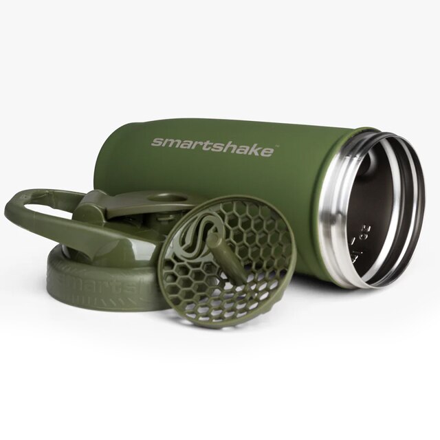 SmartShake Reforce Steel Army Green 900 ml