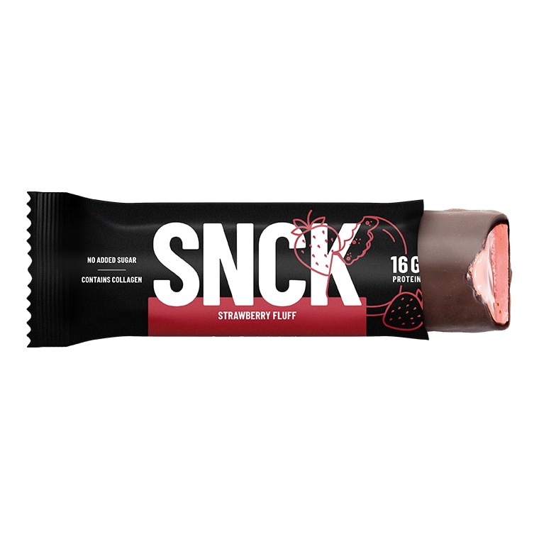 SNCK Proteinbar Strawberry Fluff 55g