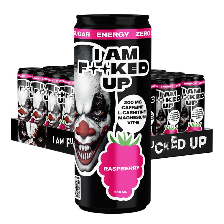 Swedish Supplements Fucked Up RTD Raspberry 24x330 ml