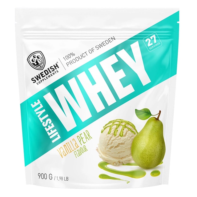Swedish Supplements Lifestyle Whey Vanilla Pear 900g