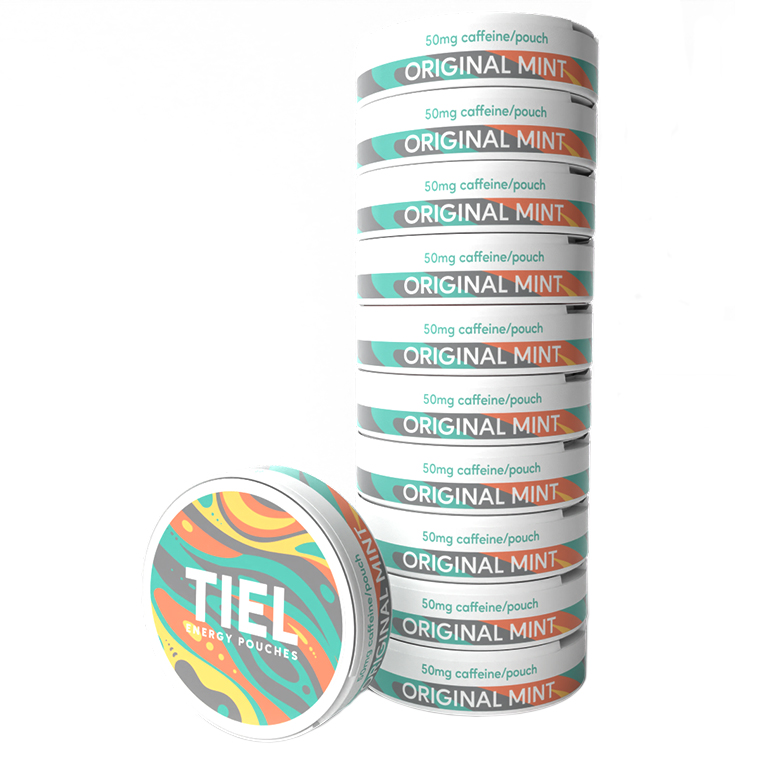 Kin Tiel Köp TIEL Energy Original Mint 10-pack på Bodypower.se