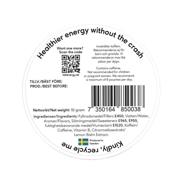 TIEL Energy Violet & Liquorice