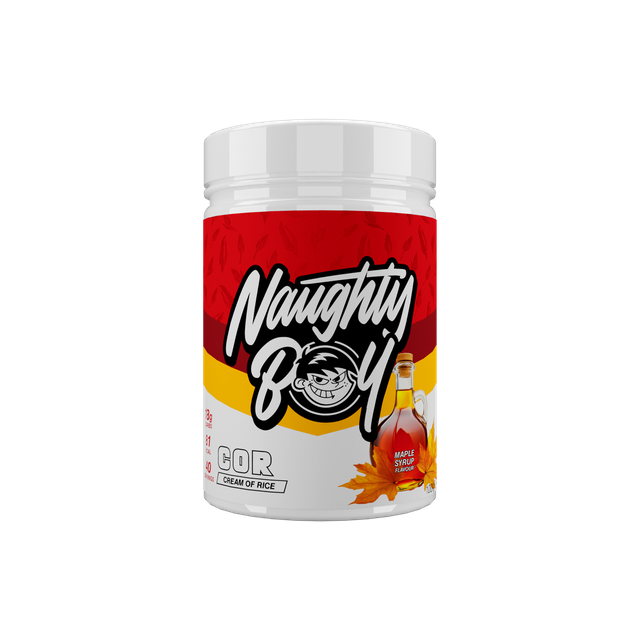 Naughty Boy Cream of Rice Maple Syrup 1kg