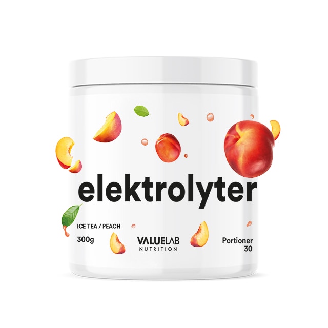 Valuelab Elektrolyter IceTea Peach 300g