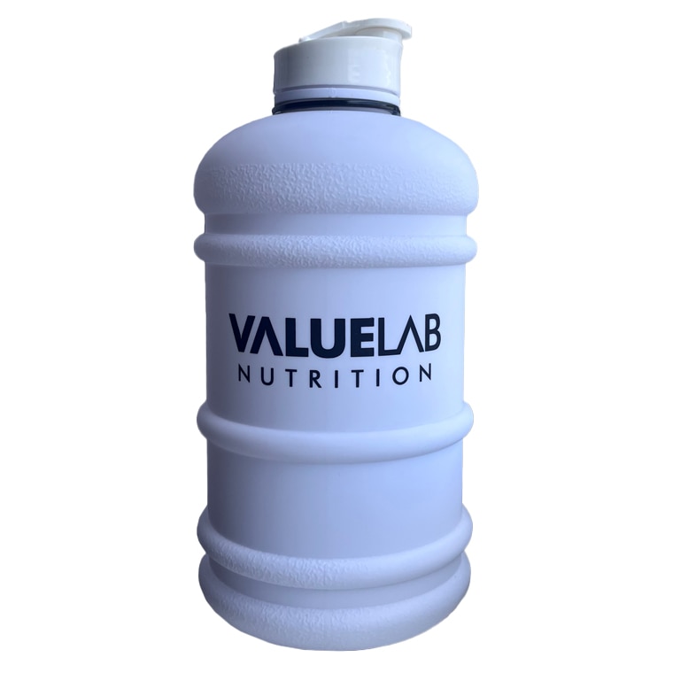 Valuelab Gym Jug Vattenflaska White 2,2L 
