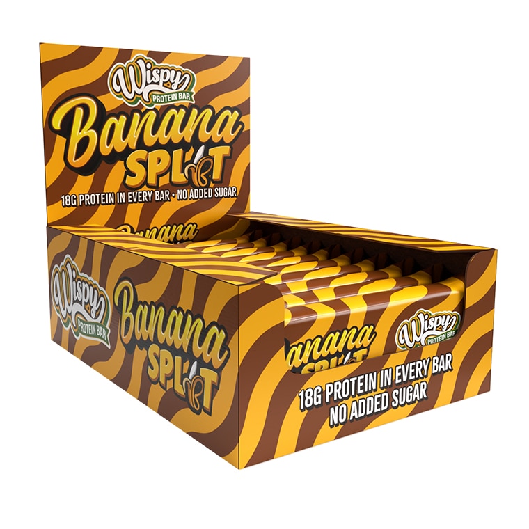 Wispy Proteinbar Banana Split 10x55g