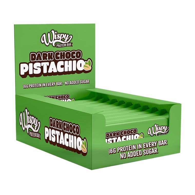 Wispy Proteinbar Dark Choco Pistachio 10x55g